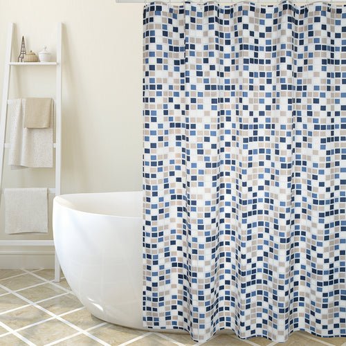 Duschvorhang Aus Polyesterstoff Mosaiko - MEGART