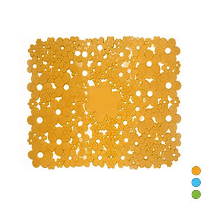Rutschfester Teppich Mod. Flowers Cm 53 X 53 - MEGART