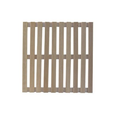 Quadratische Duschplattform Aus Holz - MEGART