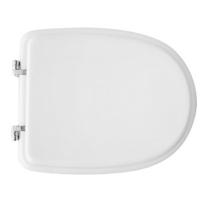 Wc - Sitz Für Toilettenschüssel Aretusa Weiss Mit Verstellbarem Scharnier Form 6 - MEGART