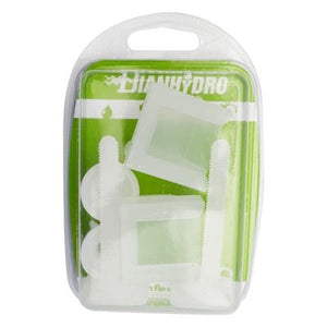 Paar Pvc - Sitzhalterungen Mit Schrauben Aus Kunststoff Blisterpackung - MEGART