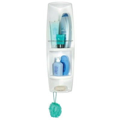 Weisses Duscheckregal Modell Airone - MEGART