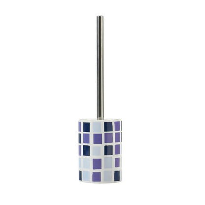 Wc - Bürstenhalter Mit Keramiksockel Mosaiko Blau - MEGART