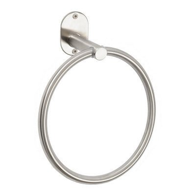 Handetuchhalter Mit Ring Mod. Blizz Gebürstet - MEGART
