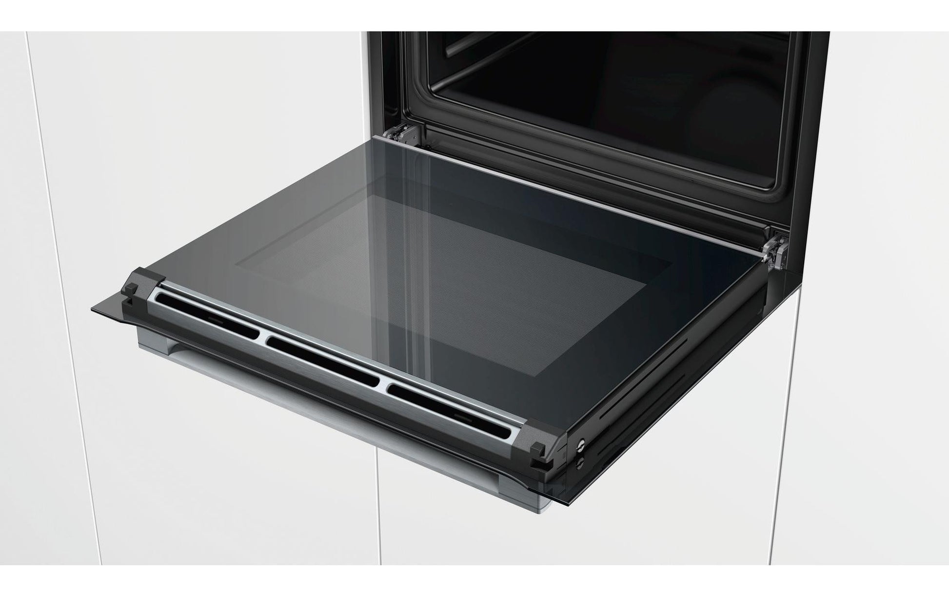 Einbaubackofen HBG676EB6 Schwarz A+ - MEGART
