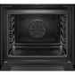 Einbaubackofen HBG676EB6 Schwarz A+ - MEGART