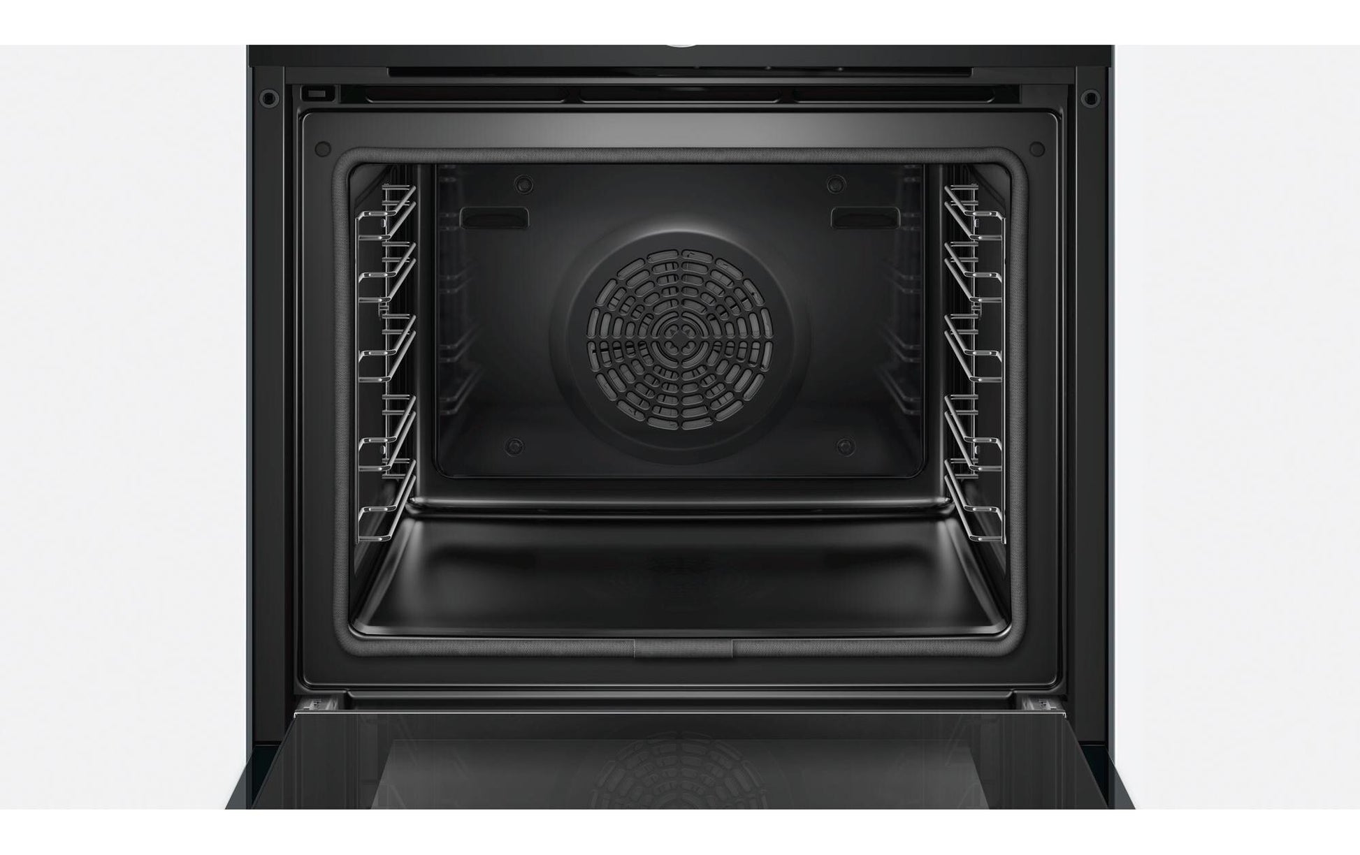Einbaubackofen HBG676EB6 Schwarz A+ - MEGART