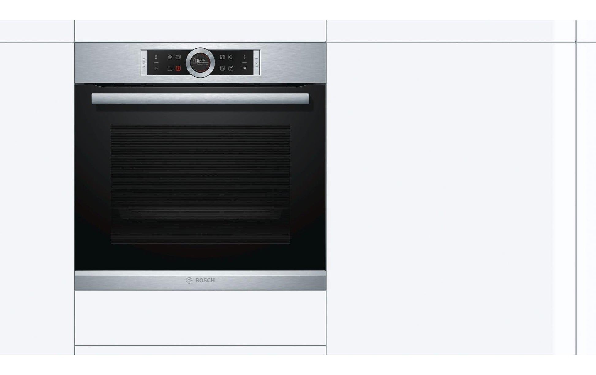 Einbaubackofen HBG675BS1 Silber A+ - MEGART