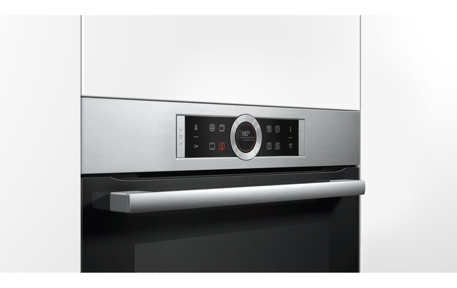 Einbaubackofen HBG675BS1 Silber A+ - MEGART