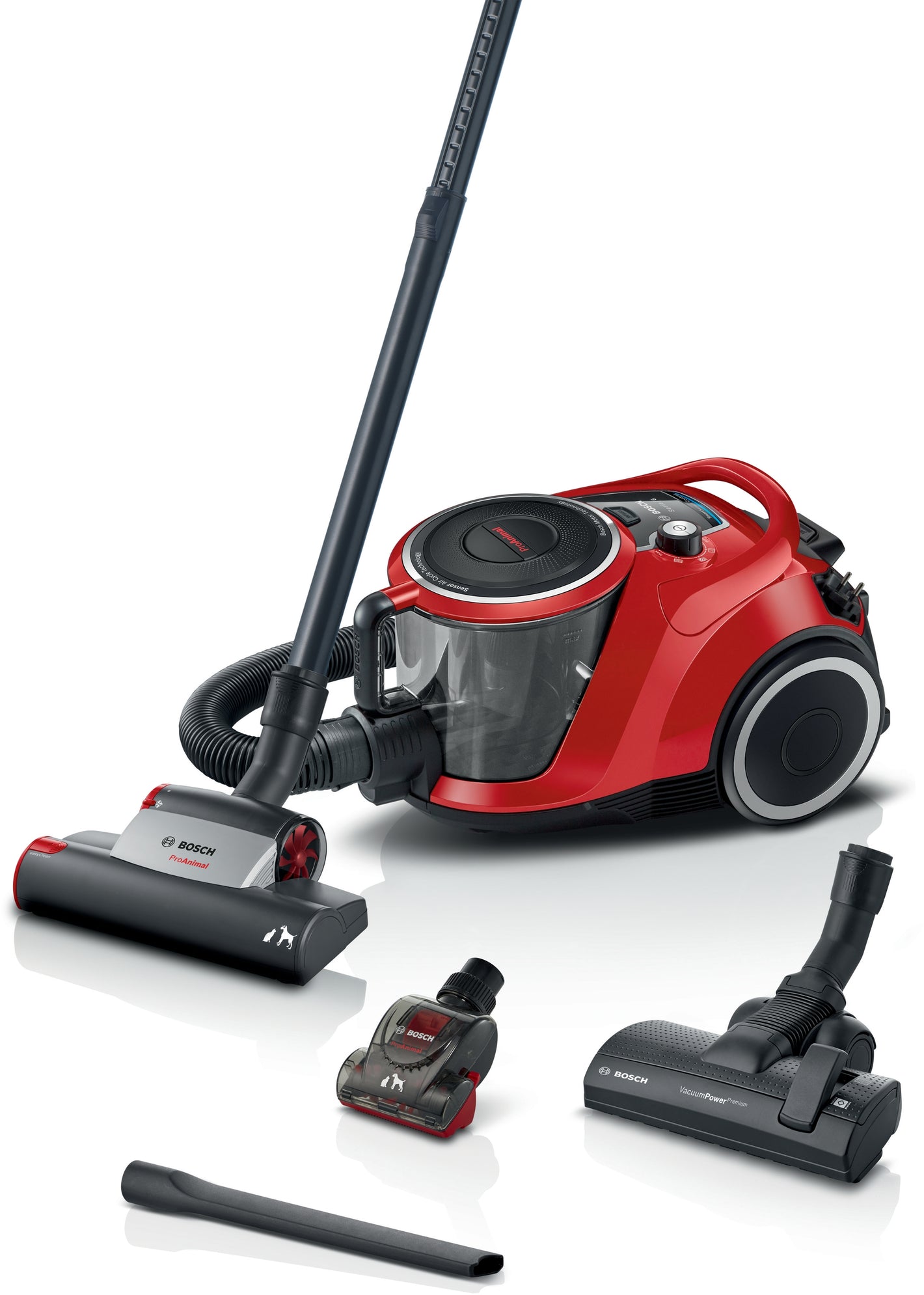 Serie 6 Aspirapolvere senza sacchetto ProAnimal Rosso BGC41PET