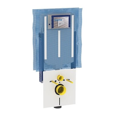 Geberit Einbaukasten Mit Combifix Halterung Sigma8 Für Hände - Wc - MEGART
