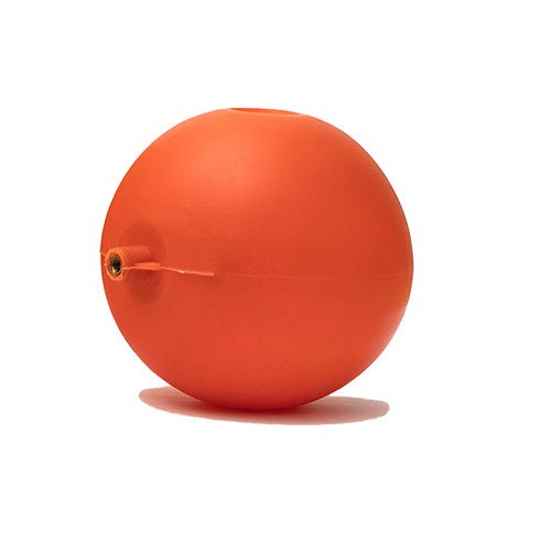 Rundes Orangenes Kunststoffkugel Für Runde Stangen - MEGART