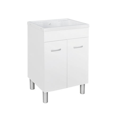 Melamine - Waschtrog mit Unterschrank und Wanne aus ABS - MEGART