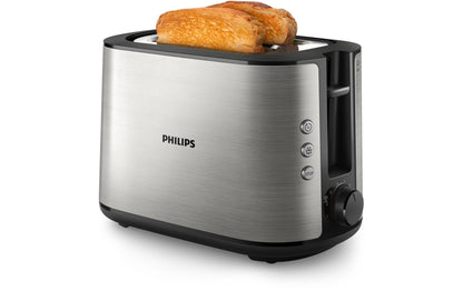 Toaster Viva Collection Edelstahl/Schwarz - MEGART