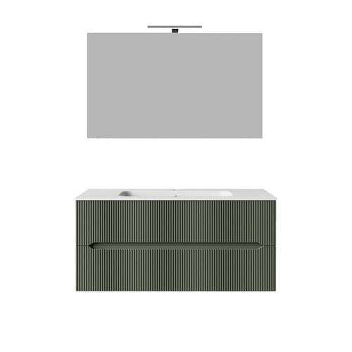 Wandmöbel Linie Stick Rattan 120 Cm - MEGART