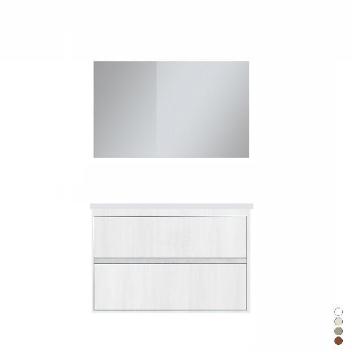 Hängender Badezimmerschrank Linie Elegance L. 80 Cm - MEGART