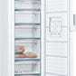 Serie 4, Freistehender Gefrierschrank, 176 x 60 cm, Weiss GSN33EWEV - MEGART