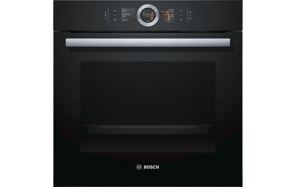 Einbaubackofen HBG676EB6 Schwarz A+ - MEGART