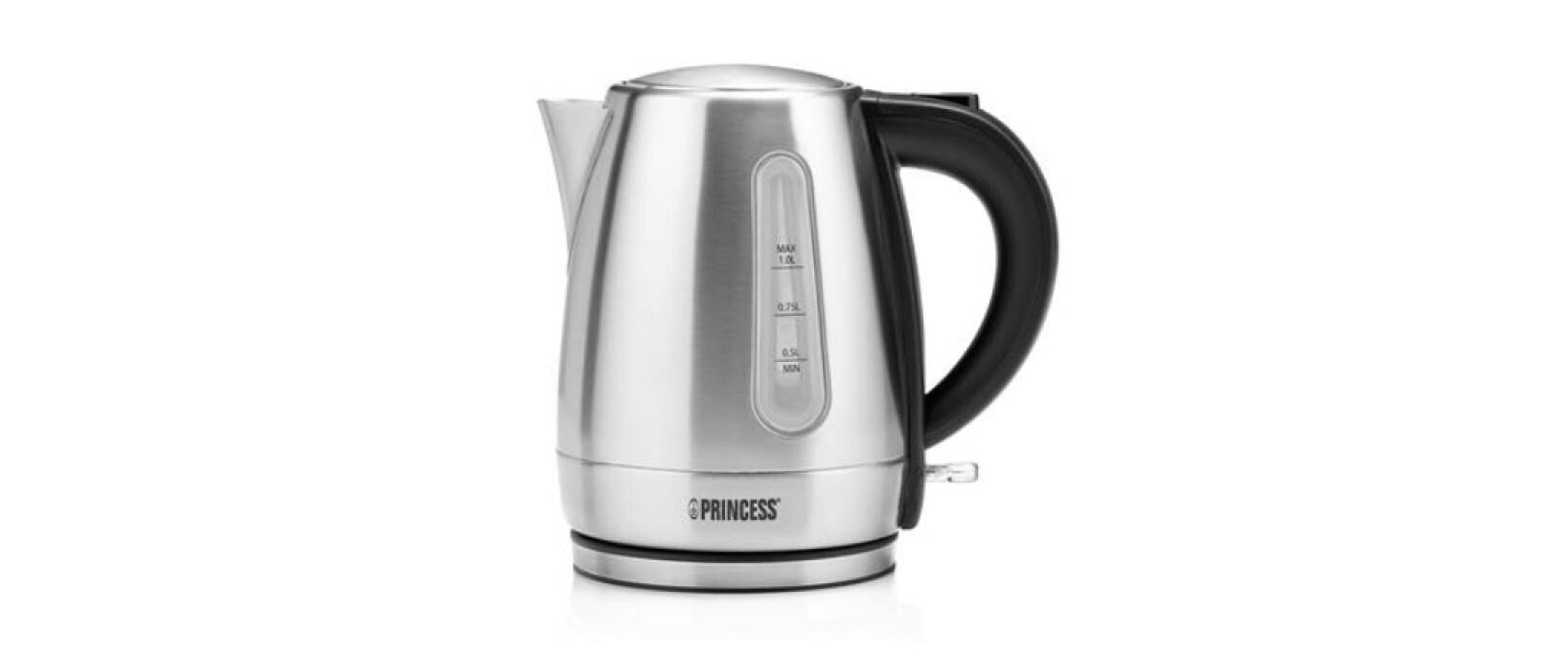 Wasserkocher 236023 1 l, Silber - MEGART