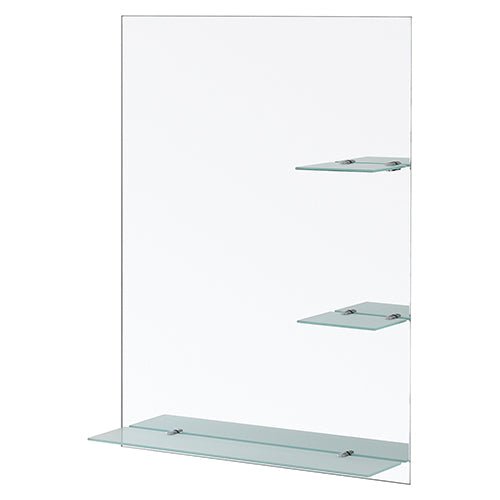 Rechteckiger Spiegel Mit Regalen 60X80 - MEGART