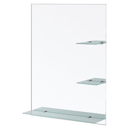 Rechteckiger Spiegel Mit Regalen 60X80 - MEGART