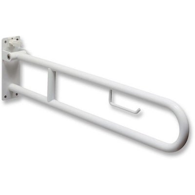 Klappbarer Stützgriff Mit Toilettenpapierhalter - MEGART