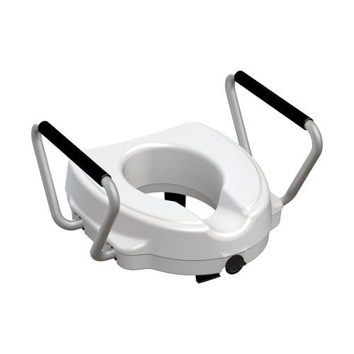 Wc - Sitz H.12 Mit Zentraler Schraubbefestigung Und Festen Armlehnen - MEGART