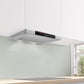 Serie 8, Flachschirmhaube, 60 cm, Edelstahl DFS067K51 - MEGART