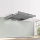 Serie 4, Flachschirmhaube, 60 cm, Silber DFS067A51C - MEGART
