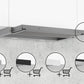 iQ300, Flachschirmhaube, 60 cm, Silber LI64LB531C - MEGART