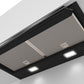 Serie 6, Integrierte Designhaube, 60 cm, Klarglas schwarz DBB67AM60 - MEGART