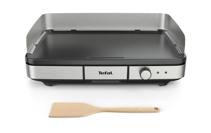 Tischgrill Maxi Plancha Schwarz/Silber - MEGART