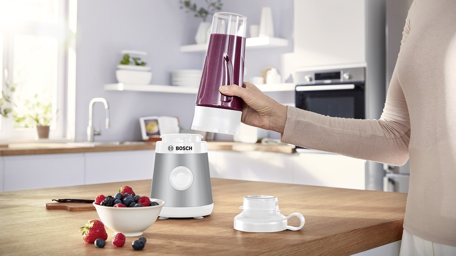 Serie 2, Standmixer, VitaPower, 450 W, Silber, MMB2111T - MEGART