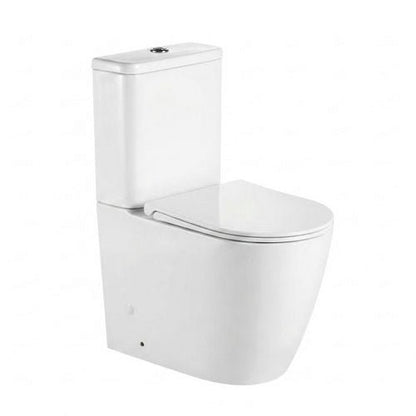 Wandbündiges Monoblock-WC spülrandlos Comfort MAGNOLIA - MEGART