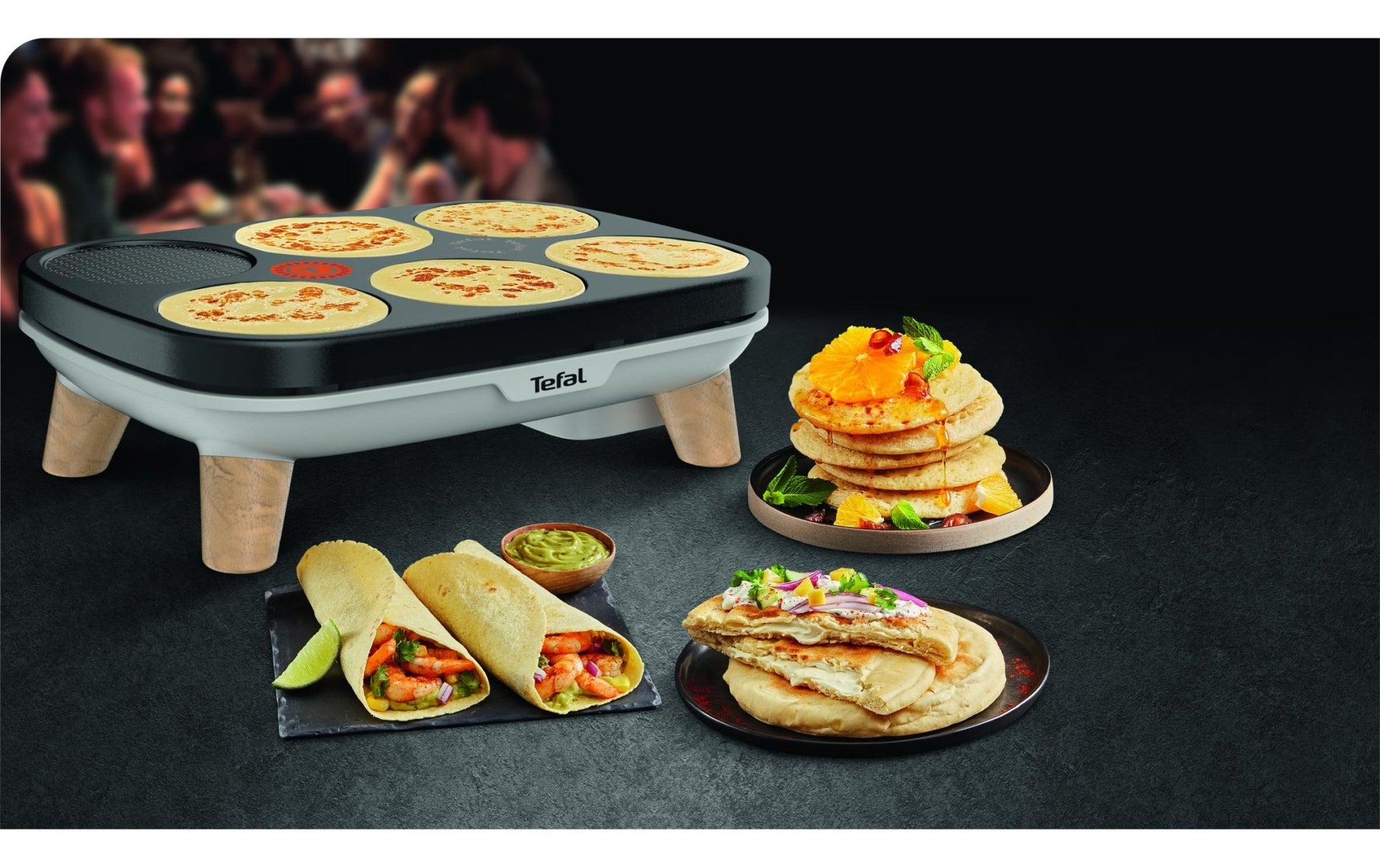 Crêpe Maker Crêpière Gourmet PY900D - MEGART