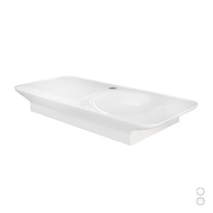 Valet 112 cm Wandwaschbecken, Ablage links - MEGART