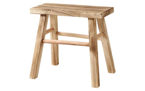 Hocker Holz, Braun 15 x 33 x 31cm - MEGART