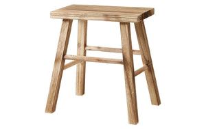 Hocker Holz, Braun 19 x 33 x 37cm - MEGART