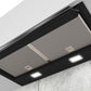 iQ500, Integrierte Designhaube, 60 cm, Klarglas schwarz LJ67BAM60 - MEGART
