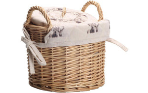 Kartoffelkorb Hirsch Braun/Weiss - MEGART