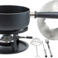 Käsefondue - Set Royal 22 Teile, Schwarz - MEGART