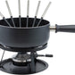 Käsefondue - Set Royal 22 Teile, Schwarz - MEGART
