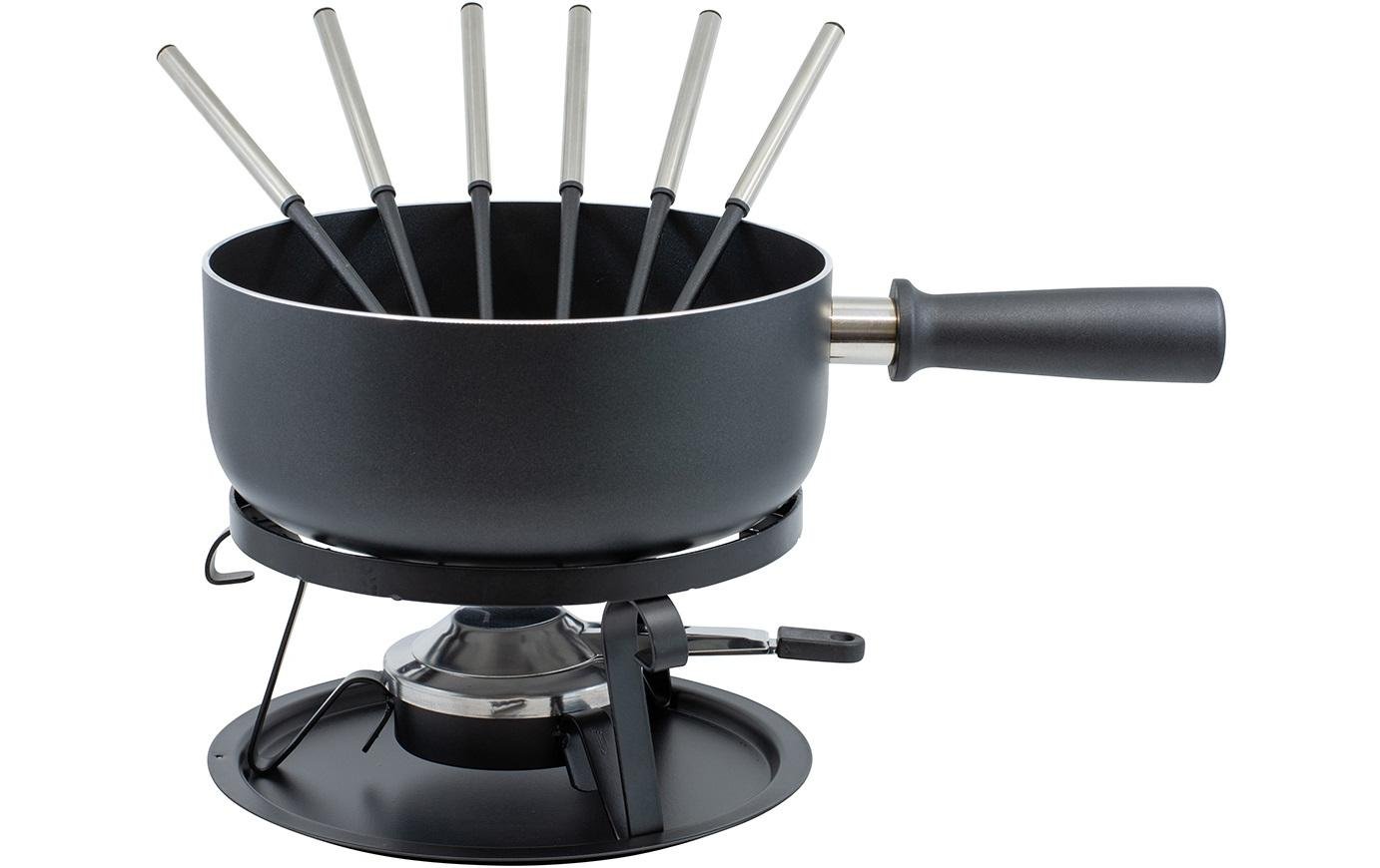 Käsefondue - Set Royal 22 Teile, Schwarz - MEGART