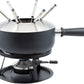 Käsefondue - Set Royal 22 Teile, Schwarz - MEGART