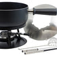 Käsefondue - Set Royal 22 Teile, Schwarz - MEGART