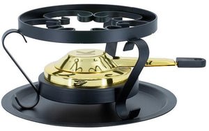 Fondue-Rechaud Traditional Ø 16 cm Gold/Schwarz