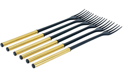 Käsefonduegabel Protect Gold 6 Personen - MEGART