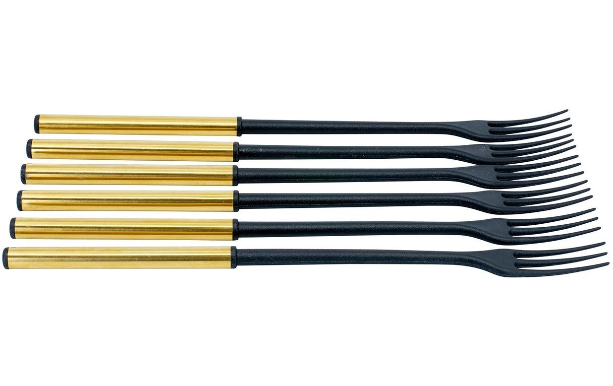 Käsefonduegabel Protect Gold 6 Personen - MEGART