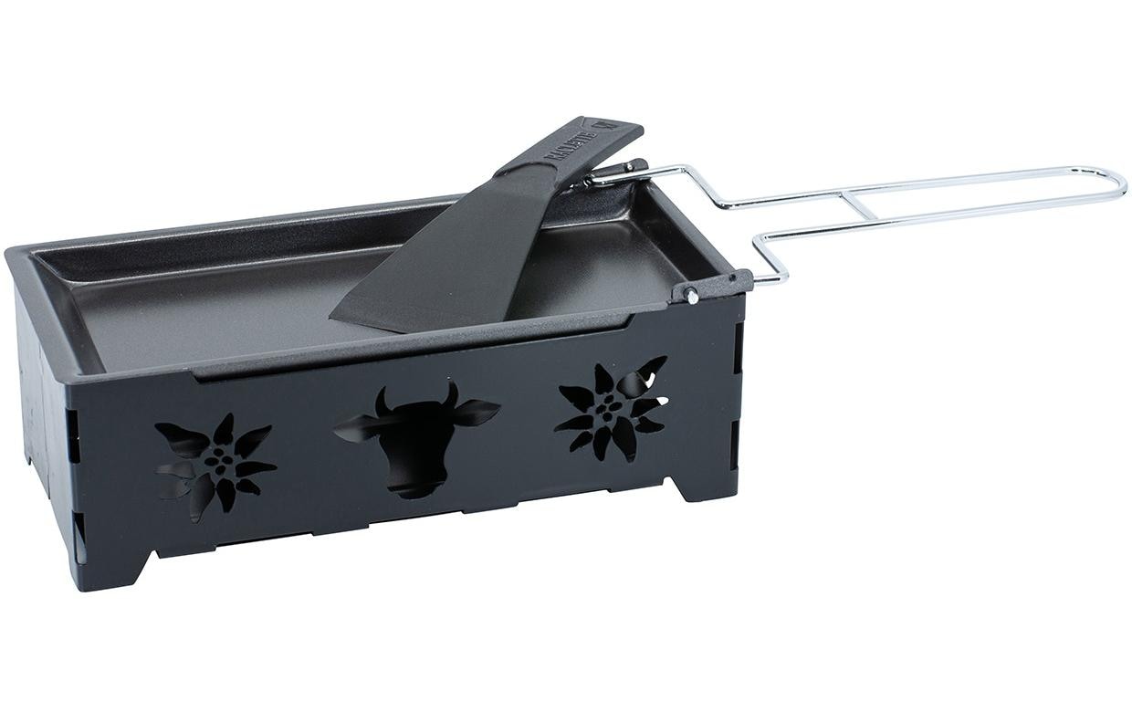Teelicht - Raclette 2go Muh Dunkelgrün, Schwarz - MEGART