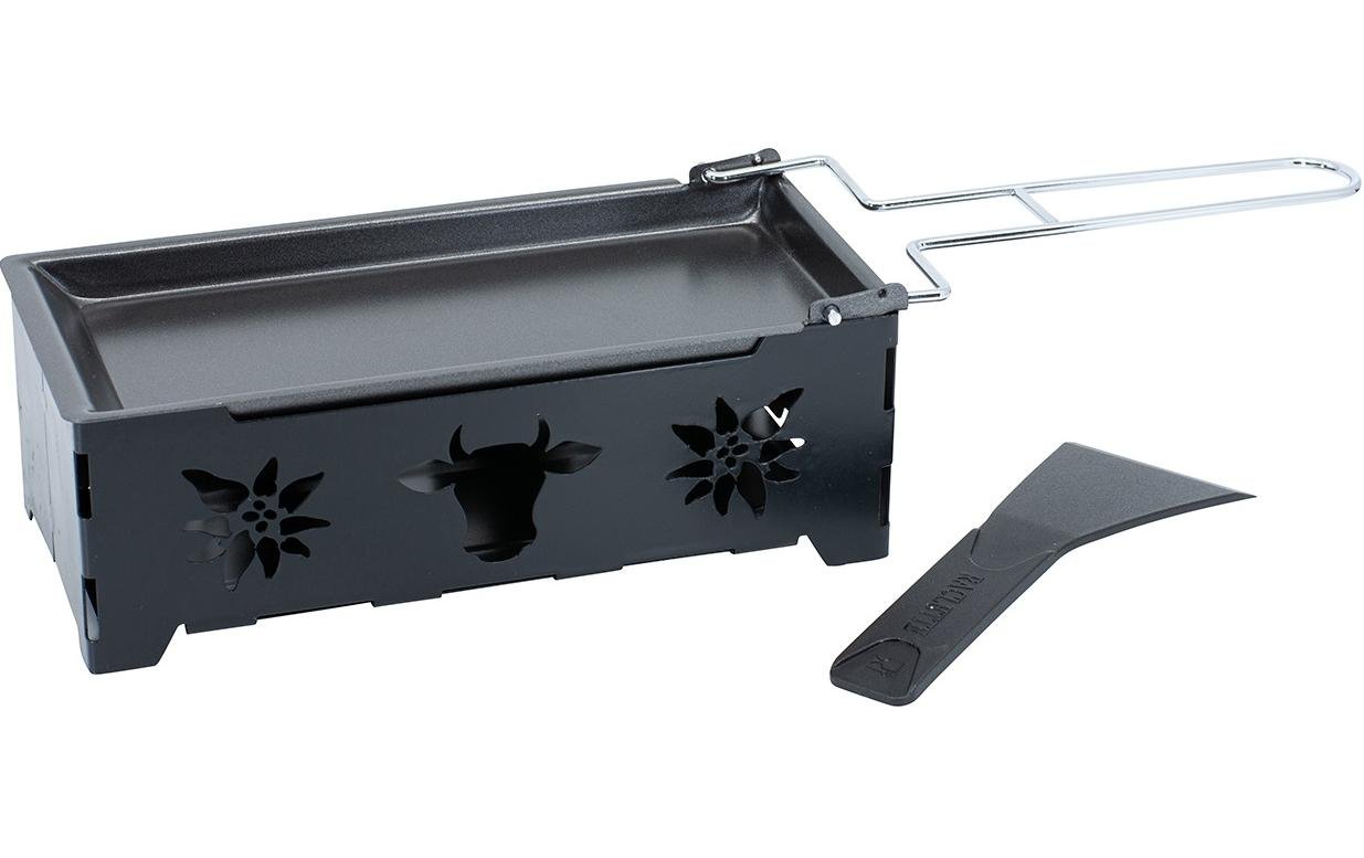 Teelicht - Raclette 2go Muh Dunkelgrün, Schwarz - MEGART